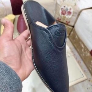 Babouche en cuir