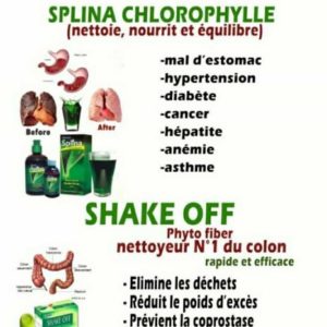 Shake off et splina chlorophylle