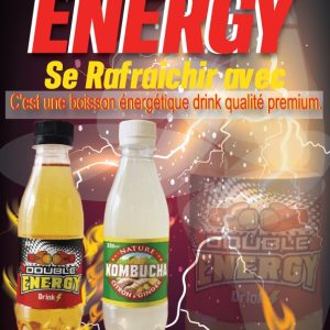 Double Energie Drink lu bees
