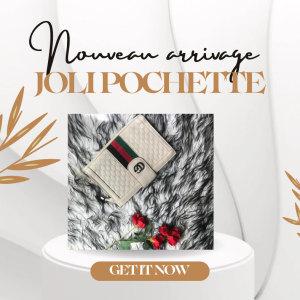 Jolie pochette blanche