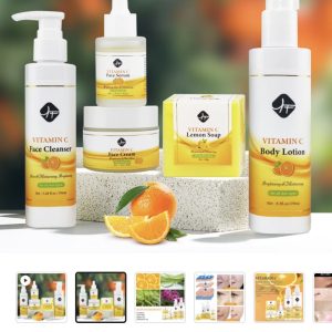 Soins corporels et facial vitamine C