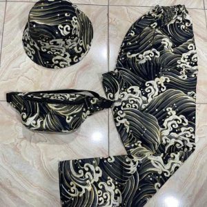 ensemble sac chapeau et pantalon