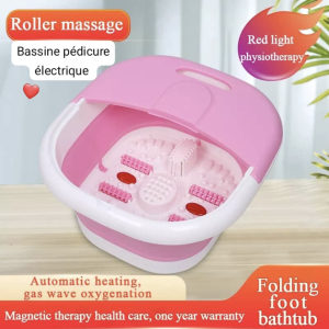 bassine pédicure électrique pliable