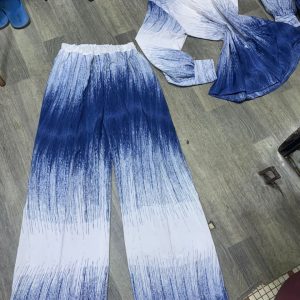 pantalon chemise crêpe coton disponible en taille standard