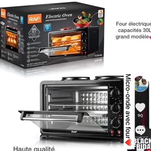 Micro-onde avec four électrique plus 2rechaux électrique