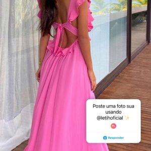 robe été Rose foncé disponible