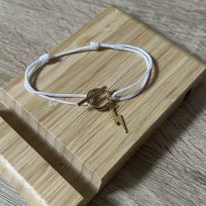 bracelet cordon en acier inoxydable