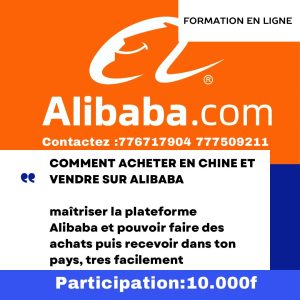 Formation alibaba +accompagnément