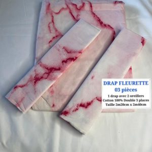 drap thioup batik de trois pièces