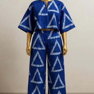 ensemble tissu batik adiré