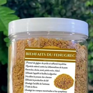 pot fenigrec pour prise de poids et forme naturel