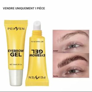 COLLE À POINTES DE COIFFAGE DES SOURCILS