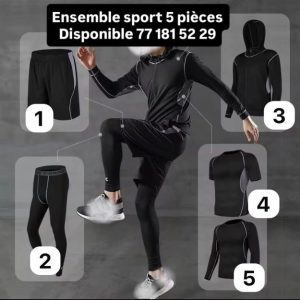 Ensemble sports 5 pièces