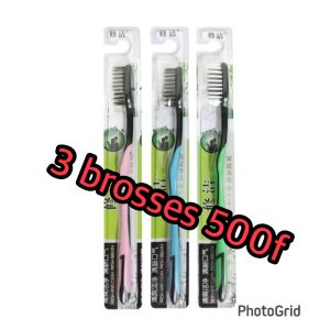 Lot de 3 brosses